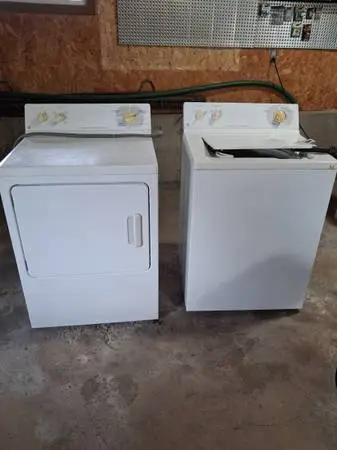 Matching GE washer and electric dryer