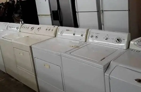 Side by side refrigerator / washer & dryer sets