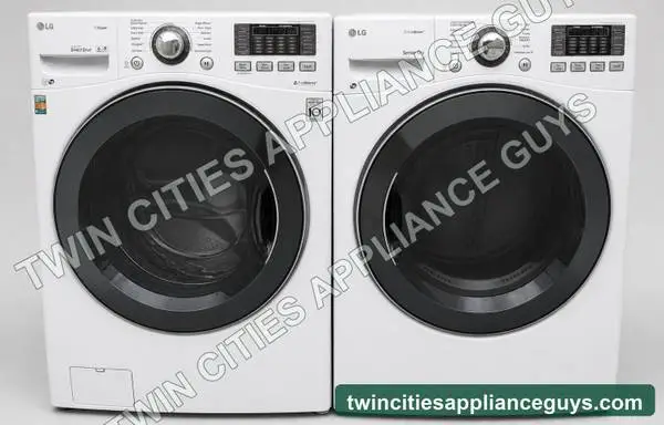 LG 4.5 Cu Ft Front-Load Washer and 7.4 Cu Ft Electric Dryer Set — $450