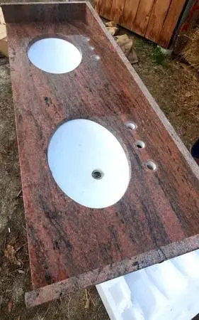 BATHROOM VANITY DOUBLE SINK