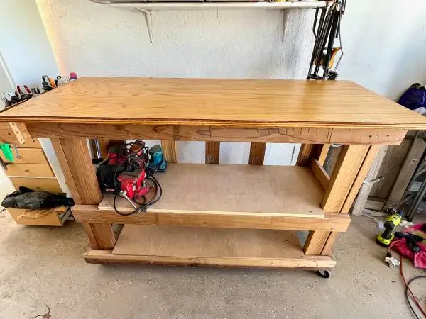 Workbench or Tool Bench + Storage
