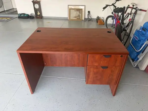 Cherry Desk w/ 2 Drawers