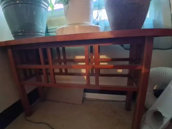 Entry table/plant stand