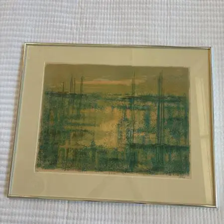 Original Art by Richard Aberle Florsheim Light & Water- 30X30X24
