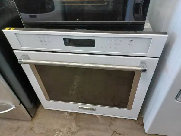 Kitchenaid White 30 Wall Oven