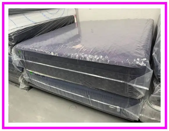 KING SIZE PURPLE REJUVENATE ROYALE MONARCH MATTRESS & BOX SPRINGS BED