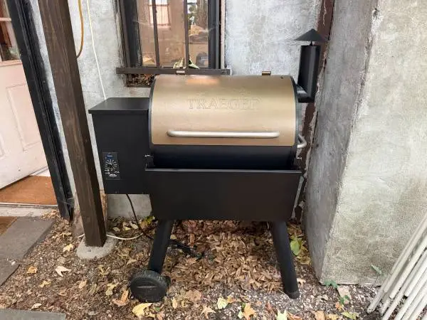 Traeger Pro Series 22-Pellet Grill and Smoker in Bronze