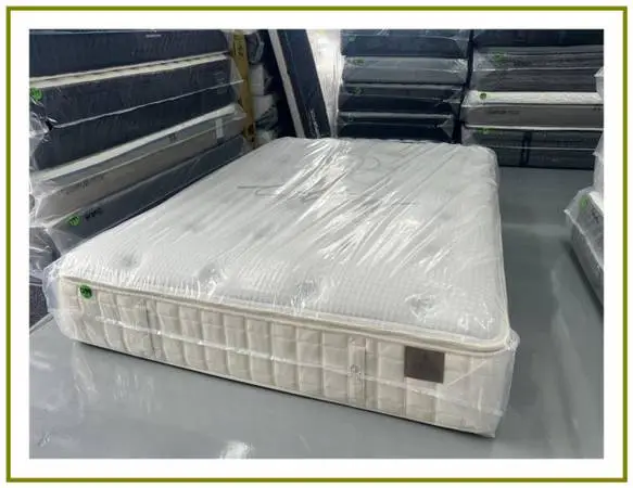 Queen Size King Koil Natural Collection Orchid Mattress & Box Bed