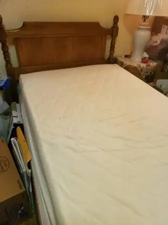 Twin bed and frame
