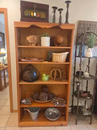 Wood Bookshelf
