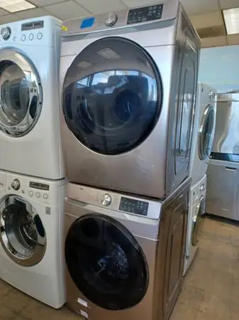 Samsung Bronze Front Load Washer/Gas Dryer Set