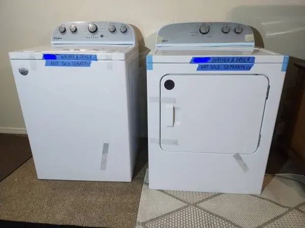 WASHER AND DRYER WONDERFUL DEAL .