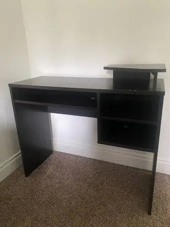 Dark brown desk