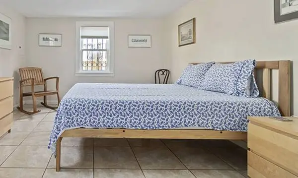 Queen Platform Bed Frame + Headboard, Solid Wood USA Made