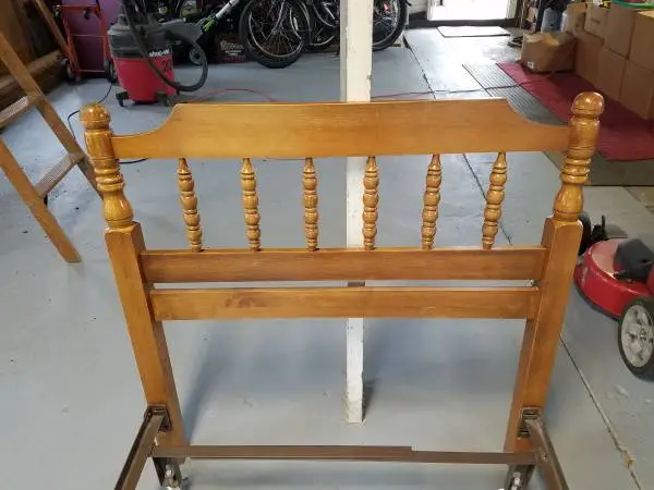 Single - twin headboard and frame