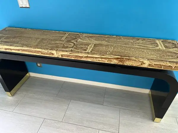 Modern Console Table or Entryway Credenza Sideboard