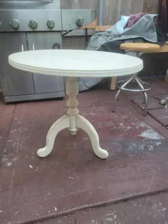 Small side table solid wood