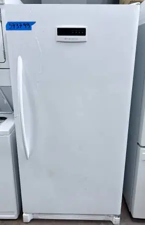 Frigidaire Upright Freezer 16.6 Cu Ft LFFH17F7HWG , White 32 x 65 Inch