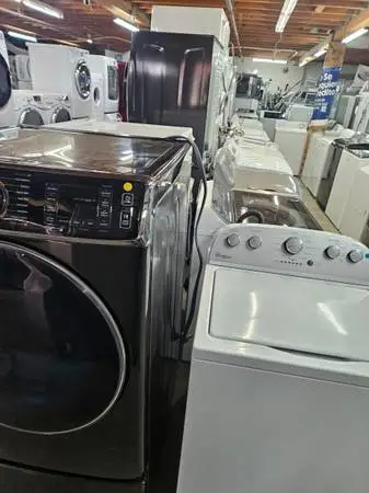 Huge sale nice gently used certified Fridge washer dryer stove oven