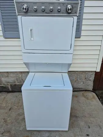 Whirlpool Full Size Stack Laundry Center