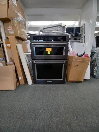 Kitchen Aid 30in microwave oven combo