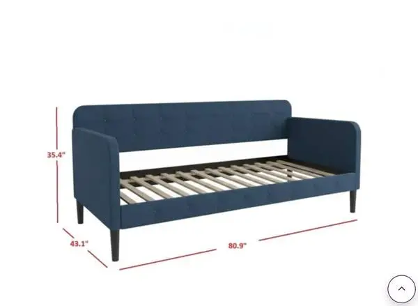 Blue Daybed (optional free mattress)
