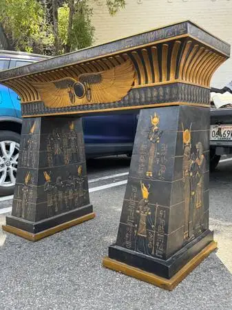 Rare Egyptian Revival Console Table