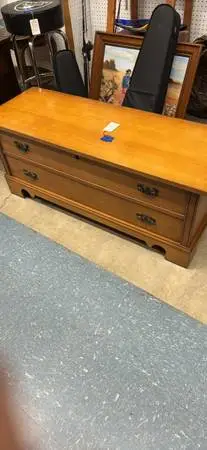 Vintage sweetheart, blanket chest