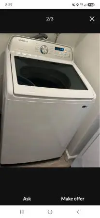 Washer and dryer -1.5 years old FREE deliver FREE install