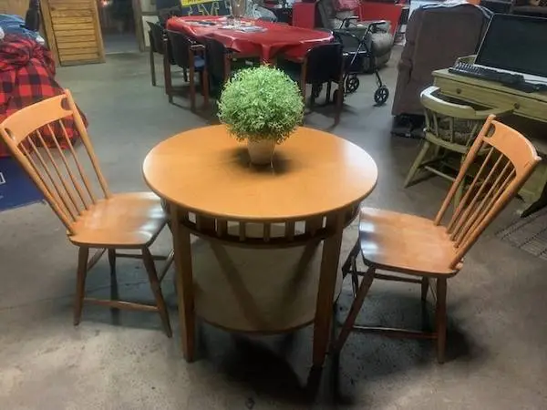 9  DINETE SETS SMALL ALL 2 CHAIRS $75 EACH