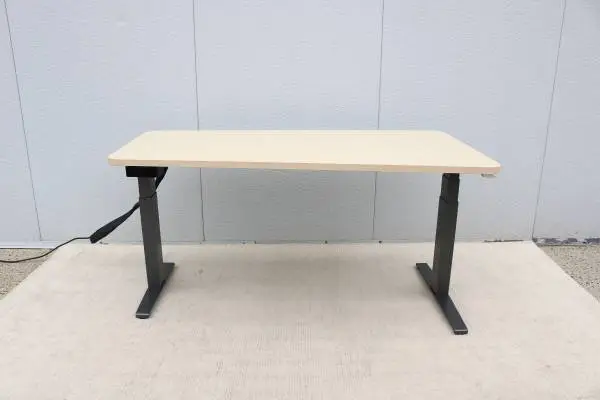 Herman Miller Motia Electric Adjustable Height Rectangle Table Desk