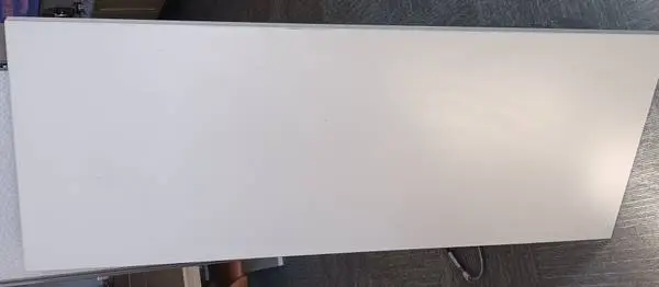 Herman Miller Desktop-Work Surface,Light Gray,60x24,Finished 4 Edges