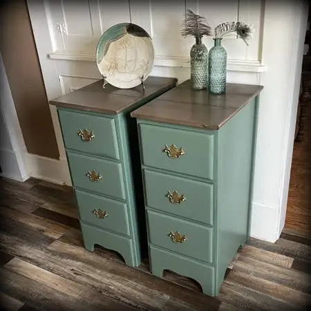 GORGEOUS SET OF REFINISHED NIGHT STANDS