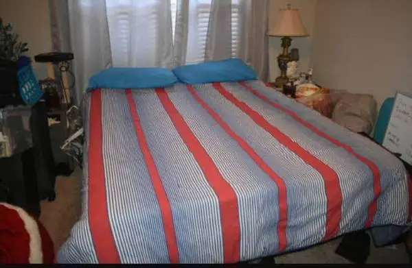Queen Mattress by Sealy and frame