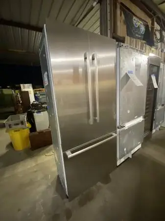 SS Bosch French Door Smart Refrigerator Built In Model#B36BT935NS Used