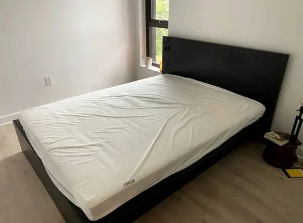 IKEA Malm Queen Size Bed Frame with Mattress in Excellent condition like a New