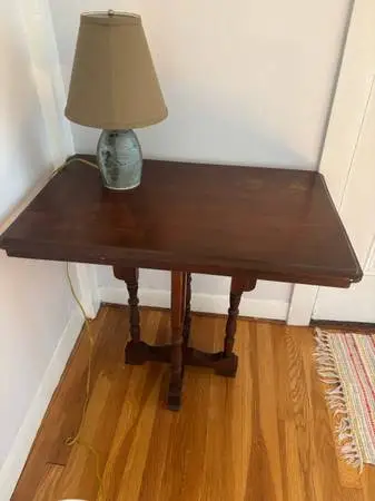 Antique Wood Console / Entry Table