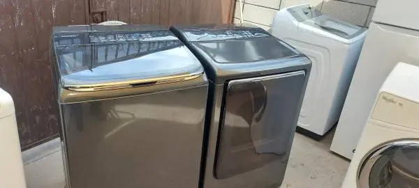 Samsung Top Load Washer And Gas Dryer