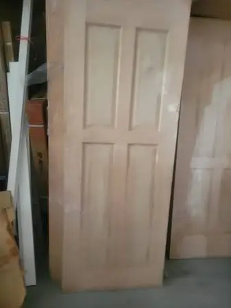 Solid core door clearance.Cabinet,counter,floor,shower door L L price
