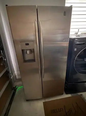 Free GE side by side refrigerator