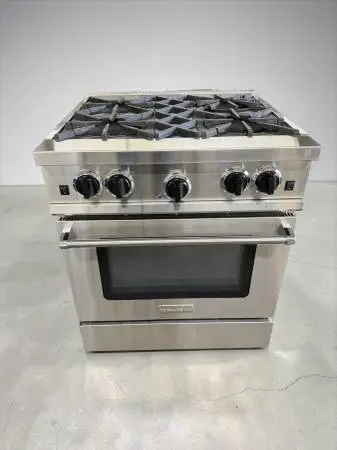 BlueStar 30 Open Burner Convection Range Natural Gas - RCS304BV2
