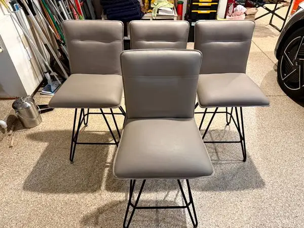 Barstools - counter height, set of 4