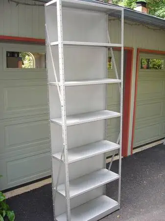 Heavy Duty Steel Shelf - 98 Tall, 38 Wide, 12 Deep - 2 Available