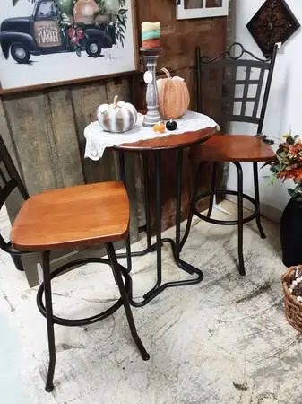 Pub Table with 2 Chairs