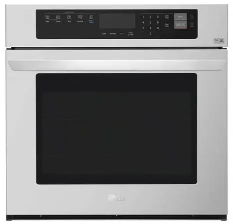LG Single Wall Oven LWS3063ST,Convection, Stainless New Open Box