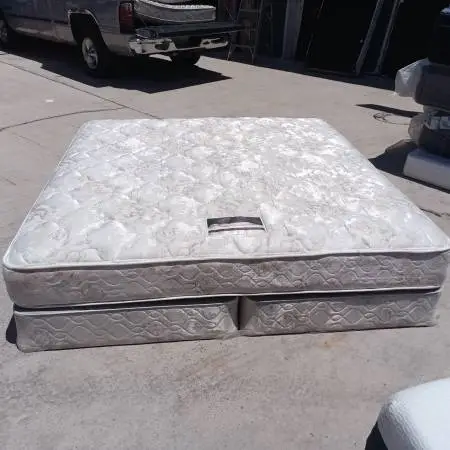 King mattress and box spring