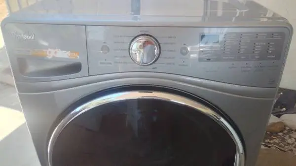 Whirlpool front loader washer with warranty