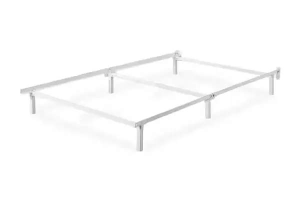 Zinus Compack White Twin Metal Bed Frame Brand New