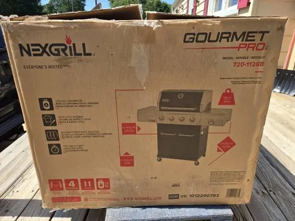 NEW IN BOX NEXGRILL GOURMET PRO GRILL