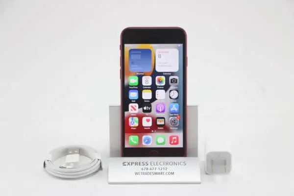 EXCELLENT - Apple iPhone SE 2020 Red 256GB 100% FACTORY UNLOCKED